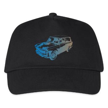  601 Kombi Trabi - Kinder Basecap - Schwarz - Vorne