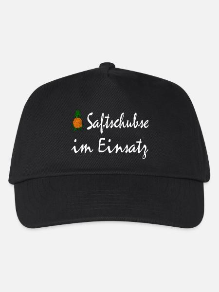 Saftschubse im Einsatz - Kinder Basecap - Schwarz