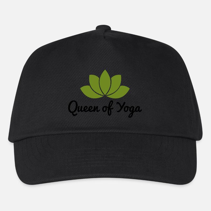 yoga - Kinder Basecap - Schwarz