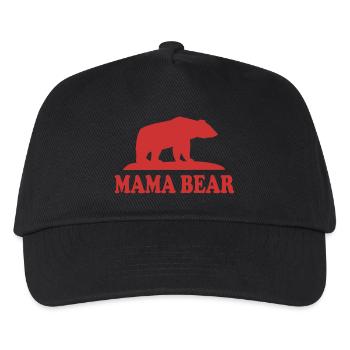 MAMA BEAR - Kids’ Baseball Cap - black - Front
