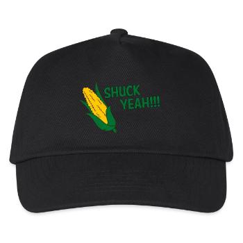 Farmer / Farmer / Farmer: Shuck Yeah !!! - Kids’ Baseball Cap - black - Front