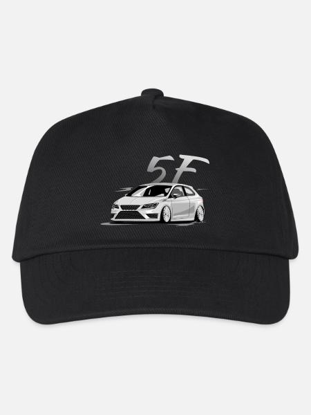 Leon de la fr, faible, profond, Stanced, Cupra - Casquette de baseball Enfant - noir