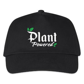 Pflanzen Power Veganer Vegetarier Veggies #vegan - Kinder Basecap - Schwarz - Vorne
