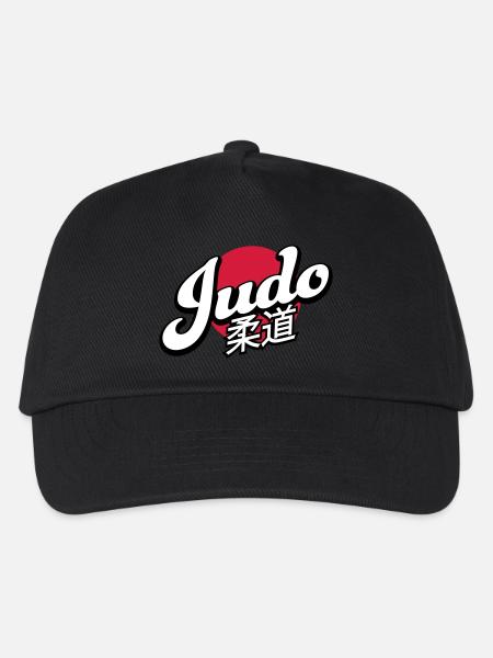Judo - Kinder Basecap - Schwarz