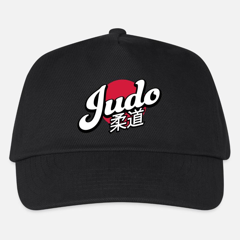 judo - Casquette de baseball Enfant - noir