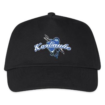 Karlsruhe - Casquette de baseball Enfant - noir - Devant