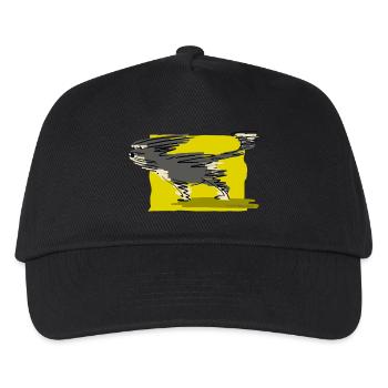 Gegenwind - Kinder Basecap - Schwarz - Vorne
