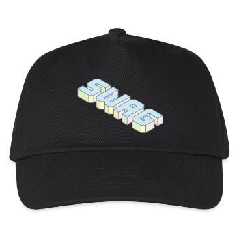 SWAG - Kids’ Baseball Cap - black - Front