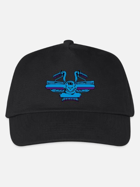 A background controllers - Kids’ Baseball Cap - black