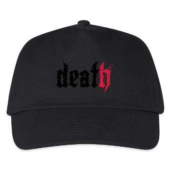 death - Kids’ Baseball Cap - black - Front