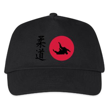 Judo - Kids’ Baseball Cap - black - Front