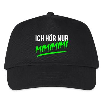 mimimimi - Kinder Basecap - Schwarz - Vorne
