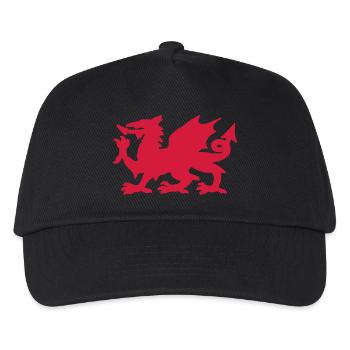 Welsh Dragon - Kids’ Baseball Cap - black - Front