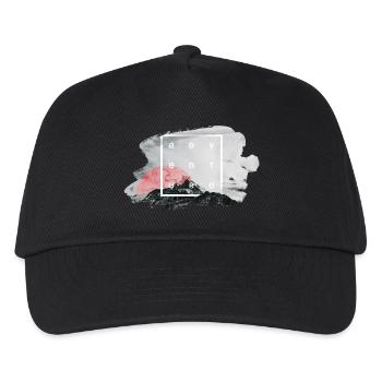 ADVENTURE - Kids’ Baseball Cap - black - Front