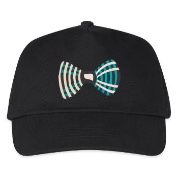 noeud papillon 904_k - Casquette de baseball Enfant - noir - Devant