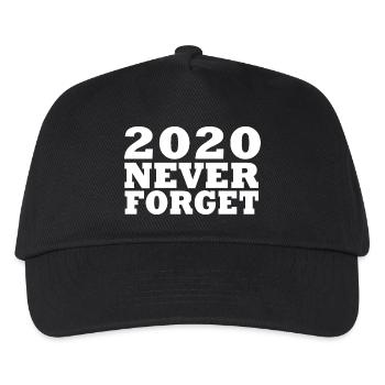 2020 - Kinder Basecap - Schwarz - Vorne
