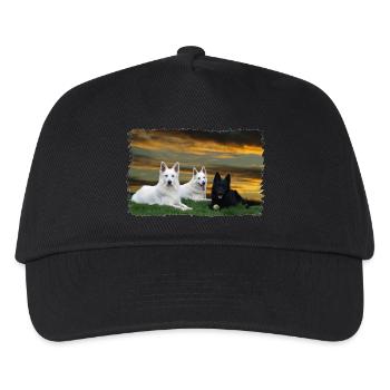 Black & White - Kinder Basecap - Schwarz - Vorne