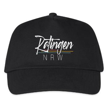 Ratingen Nrw - Kinder Basecap - Schwarz - Vorne