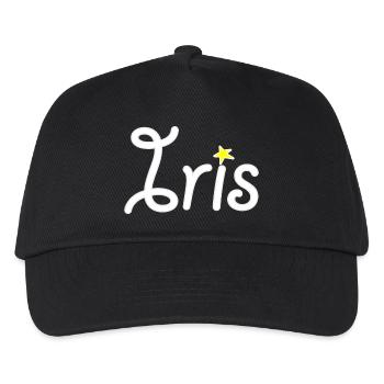 Iris - Casquette de baseball Enfant - noir - Devant