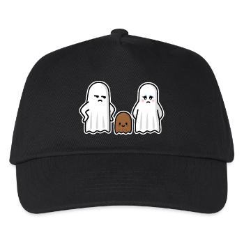Funny Halloween Adultery Ghost Bastard Baby - Kids’ Baseball Cap - black - Front