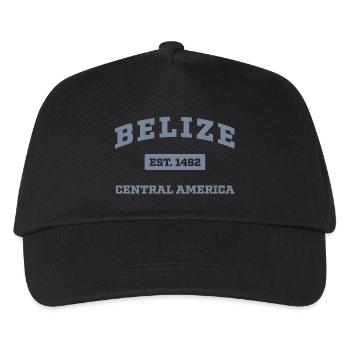 Belize Mittelamerika Est. 1492 - Kinder Basecap - Schwarz - Vorne