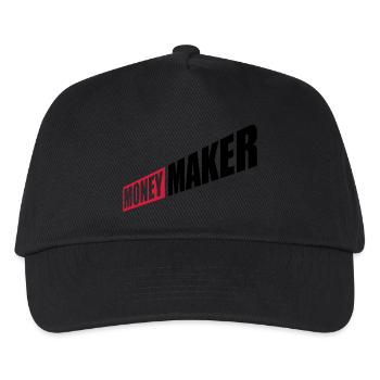 Entrepreneur Money Maker Logo - Kids’ Baseball Cap - black - Front