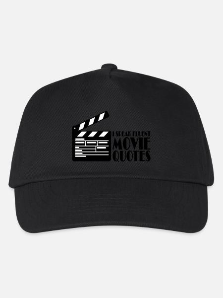 I speak fluent movie - Kinder Basecap - Schwarz