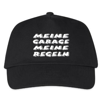 Garage - Kinder Basecap - Schwarz - Vorne