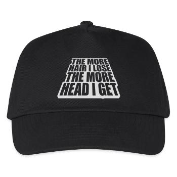 J’ai plus de tête - Casquette de baseball Enfant - noir - Devant