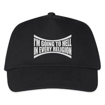 im going to hell - Kinder Basecap - Schwarz - Vorne