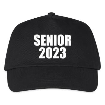 Senior 2023 - Kinder Basecap - Schwarz - Vorne