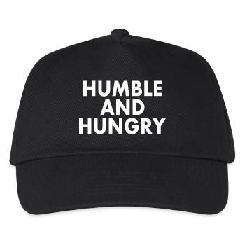 Humble and hungry - Kids’ Baseball Cap - black - Front
