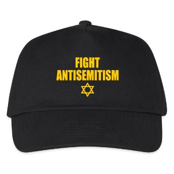 fight antisemitism - Kids’ Baseball Cap - black - Front