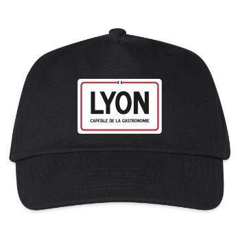 Panneau de la ville de Lyon - Casquette de baseball Enfant - noir - Devant
