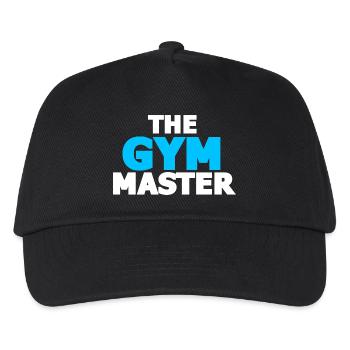 The Gym Master - Kinder Basecap - Schwarz - Vorne