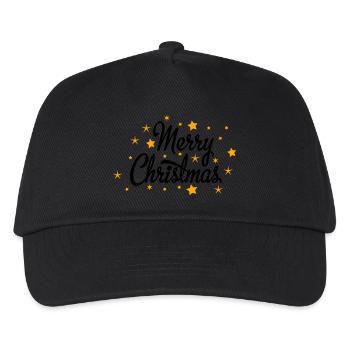 Merry Christmas - Kids’ Baseball Cap - black - Front