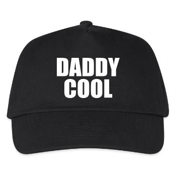 Daddy cool - Casquette de baseball Enfant - noir - Devant