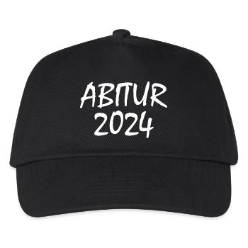 Abitur 2024 - Kinder Basecap - Schwarz - Vorne