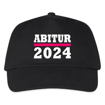 Abitur 2024 - Kinder Basecap - Schwarz - Vorne