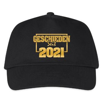 2021 - Kinder Basecap - Schwarz - Vorne