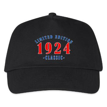 1924 Year - Kids’ Baseball Cap - black - Front