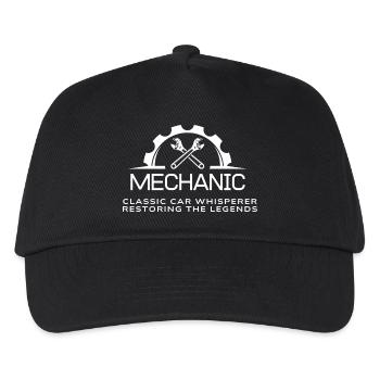 vintage mechanic Restoring the Legends - Kids’ Baseball Cap - black - Front