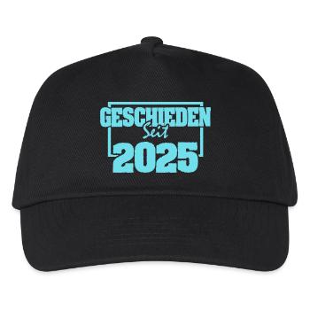 Single 2025 - Kids’ Baseball Cap - black - Front