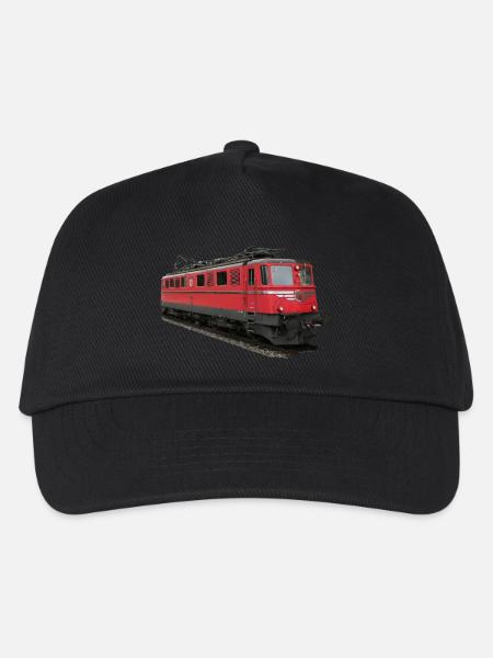 Lokomotive SBB - Kinder Basecap - Schwarz