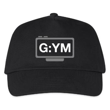 Glyphe "Glyphe der Glyphe der Neon-Konsole" - Kinder Basecap - Schwarz - Vorne