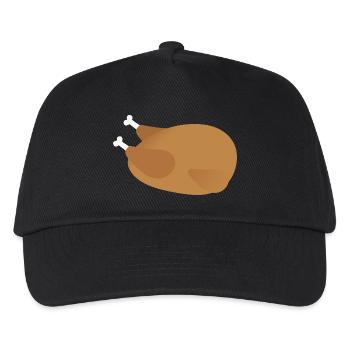 Roasted Turkey - Kids’ Baseball Cap - black - Front