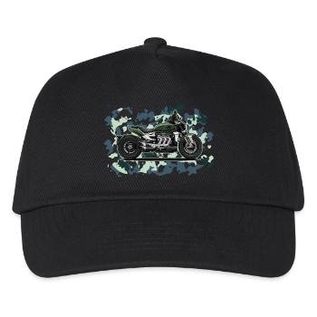 Cruiser // Custom // Motorcycle - Kids’ Baseball Cap - black - Front