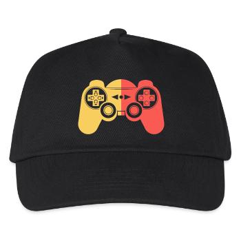 Vintage Retro Gaming Controller - Kids’ Baseball Cap - black - Front