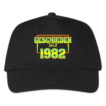 Ehemann 1982 - Kinder Basecap - Schwarz - Vorne