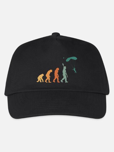 Parapente Evolution Retro - Casquette de baseball Enfant - noir